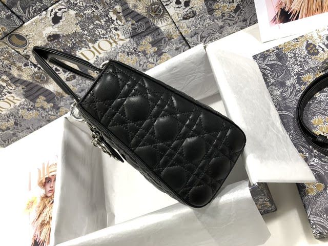 Dior女包 迪奧Lady Dior五格羊皮經典款戴妃包 Dior手提肩背斜挎包  dfk1730